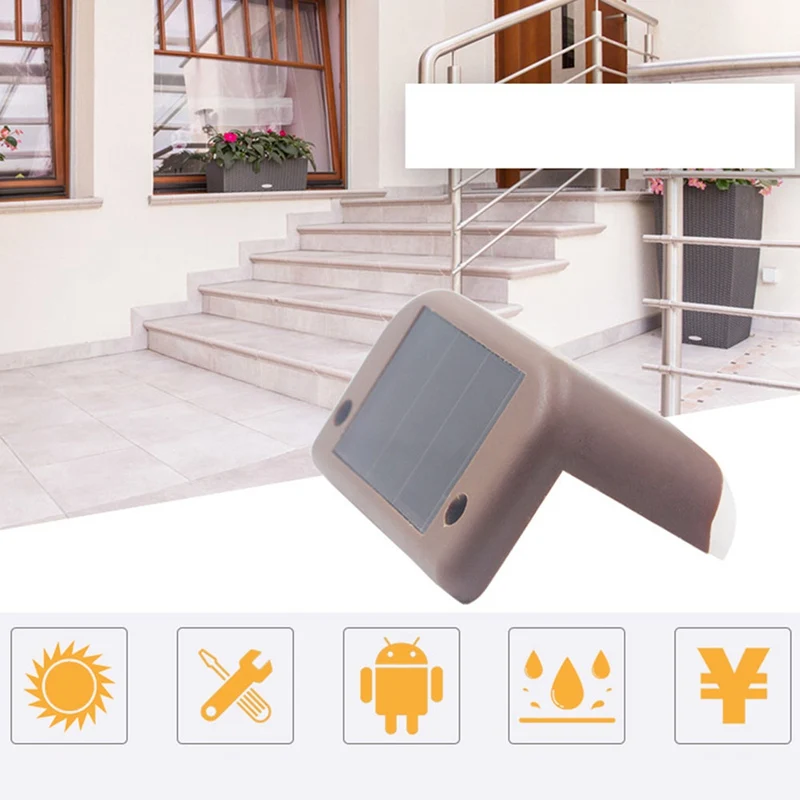 12pcs LED Solar Lamp Path Stair Outdoor Waterproof Wall Light Garden Landscape Step Deck Lights Balcony Fence Solar Lights 
12pcs LED Solar Lamp Path Stair Outdoor Waterproof Wall Light Garden Landscape Step Deck Lights Balcony Fence Solar Lights