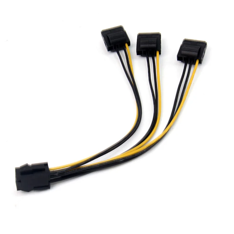 2 шт. 6 дюймов 3 x Molex 4 pin до 6-Pin разъем PCI Express видео карта Pci-e ATX PSU Мощность конвертер кабель Molex для Pcie 6-4 pin адаптер
2 шт. 6 дюймов 3 x Molex 4 pin до 6-Pin разъем PCI Express видео карта Pci-e ATX PSU Мощность конвертер кабель Molex для Pcie 6-4 pin адаптер