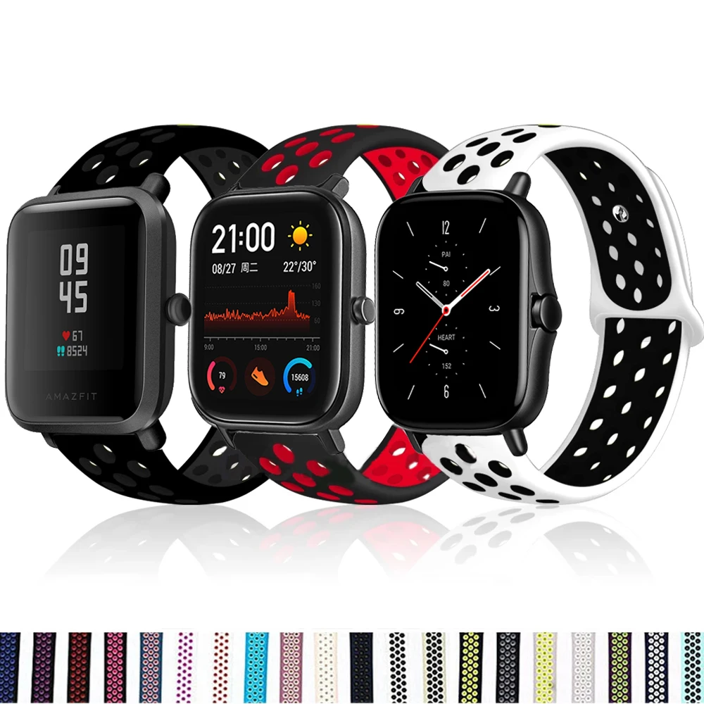 Ремешок для смарт-часов Samsung Galaxy Watch 4 Classic, силиконовый Воздухопроницаемый спортивный браслет для Galaxy Watch 4 44 мм 40 мм 
Ремешок для смарт-часов Samsung Galaxy Watch 4 Classic, силиконовый Воздухопроницаемый спортивный браслет для Galaxy Watch 4 44 мм 40 мм