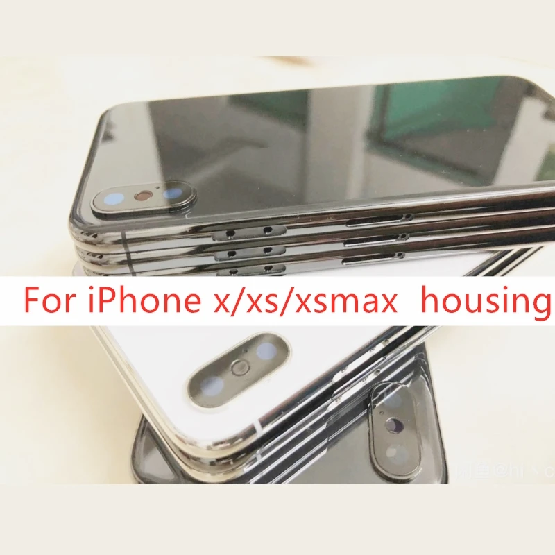 For iPhone X XS XSMAX Battery Cover Back Glass Housing High QualityHousing Battery Door Cover Middle Frame Chassis Assembly
For iPhone X XS XSMAX Battery Cover Back Glass Housing High QualityHousing Battery Door Cover Middle Frame Chassis Assembly