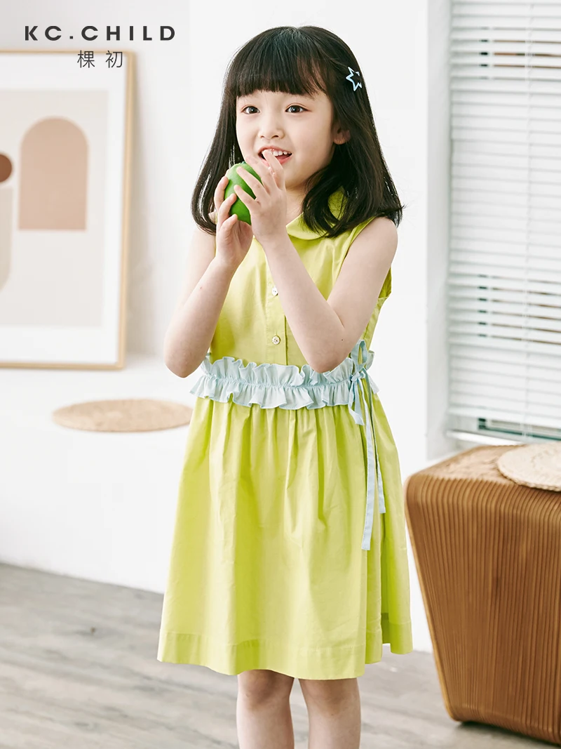KC.Child Girl's Summer Dress Toddler's Dress Kid's Dress with Peter Pan Collor Cute Style Dress A-line Dress for Summer Age2-10Y
KC.Child Girl's Summer Dress Toddler's Dress Kid's Dress with Peter Pan Collor Cute Style Dress A-line Dress for Summer Age2-10Y