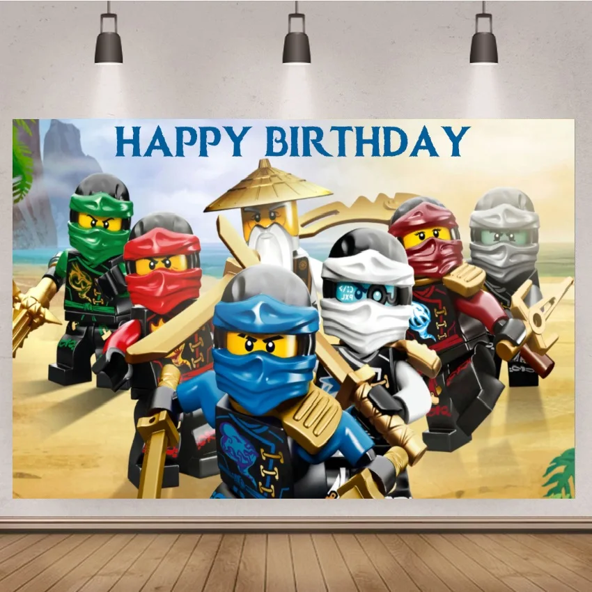 Super Ninja Photography Backdrop Boys Happy Birthday Party Custom Photo Background Booths Studio Props Decoration Banner
Super Ninja Photography Backdrop Boys Happy Birthday Party Custom Photo Background Booths Studio Props Decoration Banner