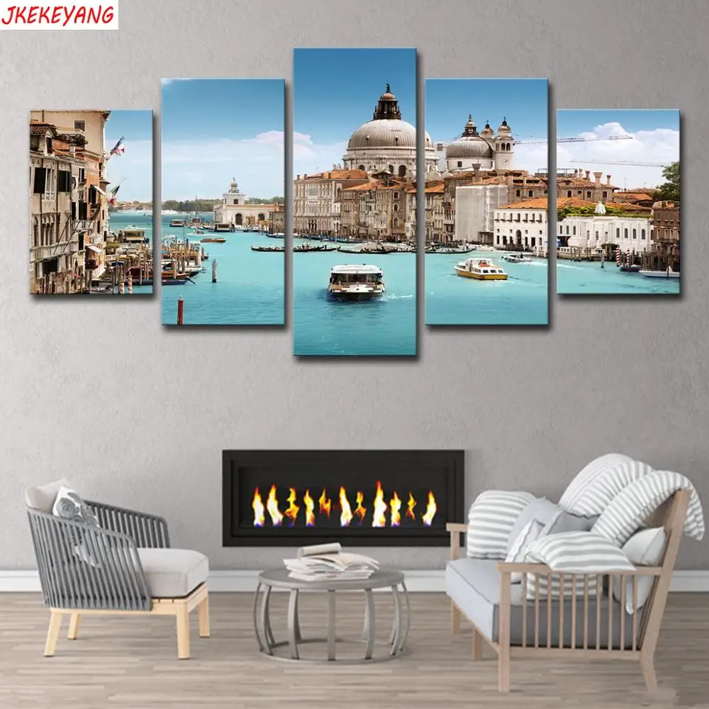 Full Square/Round Drill 5D DIY diamond painting 5pc Venice scenery Pictures mosaic Diamond Embroidery Wall Arts J2223
Full Square/Round Drill 5D DIY diamond painting 5pc Venice scenery Pictures mosaic Diamond Embroidery Wall Arts J2223