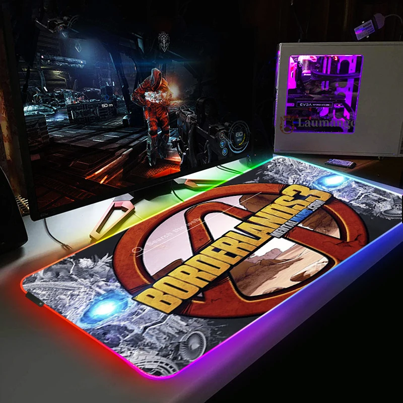 Игровой коврик для мыши со светодиодной подсветкой, Настольный коврик для геймеров и девушек, размер Xxl, аксессуары для геймеров 
Игровой коврик для мыши со светодиодной подсветкой, Настольный коврик для геймеров и девушек, размер Xxl, аксессуары для геймеров