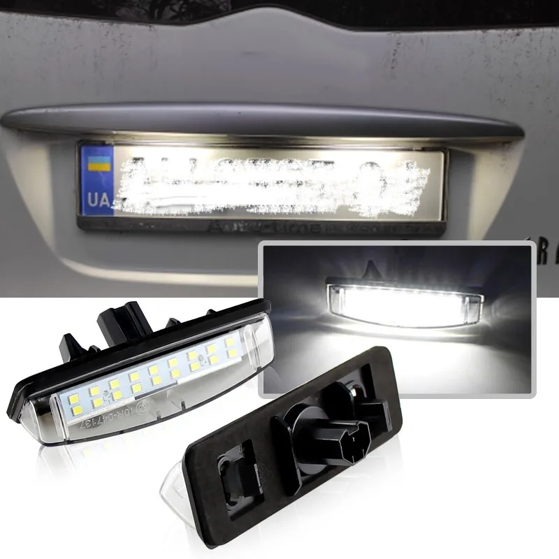 2Pcs CanBus No Error License Plate Lights Lights For Toyota Camry/Aurion Avensis Verso Echo Prius Number lamp
2Pcs CanBus No Error License Plate Lights Lights For Toyota Camry/Aurion Avensis Verso Echo Prius Number lamp
