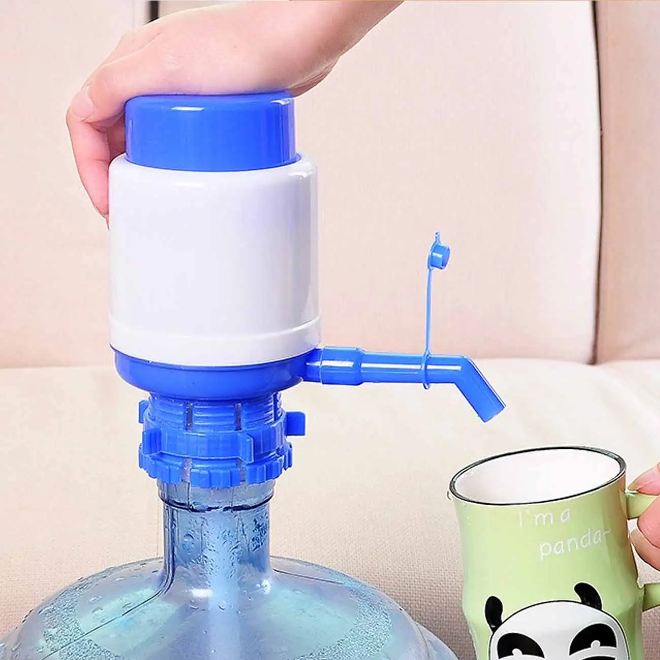 Water Bottles Pump Manual Hand Pressure Drinking Fountain Pressure Pump Water Press Pump with an Extra Short Tube Sanitary Cap
Water Bottles Pump Manual Hand Pressure Drinking Fountain Pressure Pump Water Press Pump with an Extra Short Tube Sanitary Cap