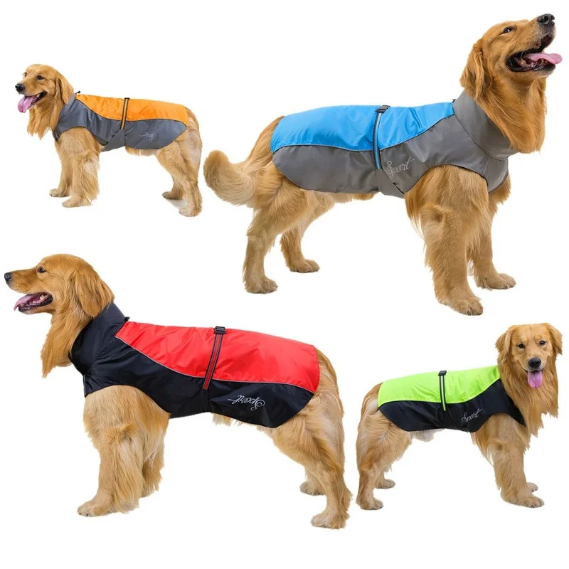 New Pet Dog Raincoat Outdoor Waterproof and Breathable Coat for Medium and Large Dogs Golden Retriever Labrador Assault Raincoat
New Pet Dog Raincoat Outdoor Waterproof and Breathable Coat for Medium and Large Dogs Golden Retriever Labrador Assault Raincoat