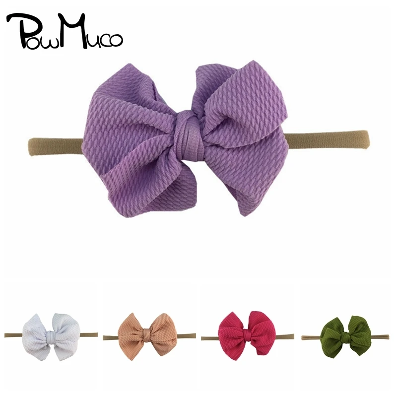 Powmuco 4.5 Inches Cute Bubble Fabric Bowknot Toddler Elastic Hairband Solid Color Handmade Bows Nylon Headband Kids Accessories
Powmuco 4.5 Inches Cute Bubble Fabric Bowknot Toddler Elastic Hairband Solid Color Handmade Bows Nylon Headband Kids Accessories