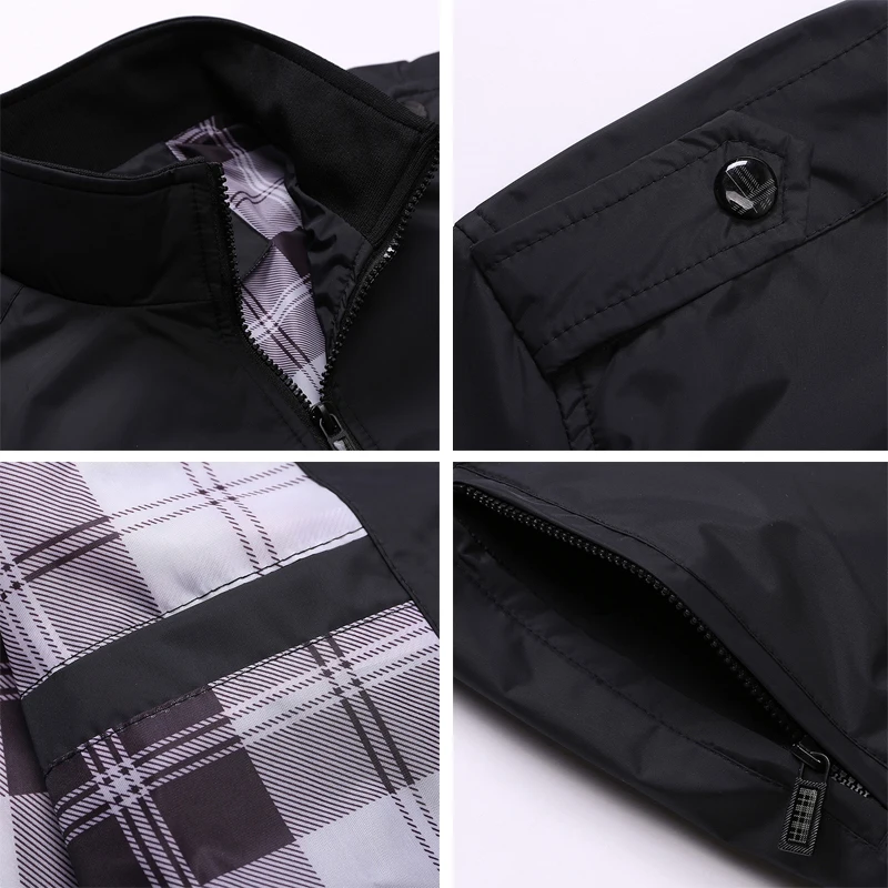 Mens Jackets Spring Autumn Casual Coats Solid Color Mens Sportswear Stand Collar Slim Jackets Male Bomber Jackets Zipper
Mens Jackets Spring Autumn Casual Coats Solid Color Mens Sportswear Stand Collar Slim Jackets Male Bomber Jackets Zipper
