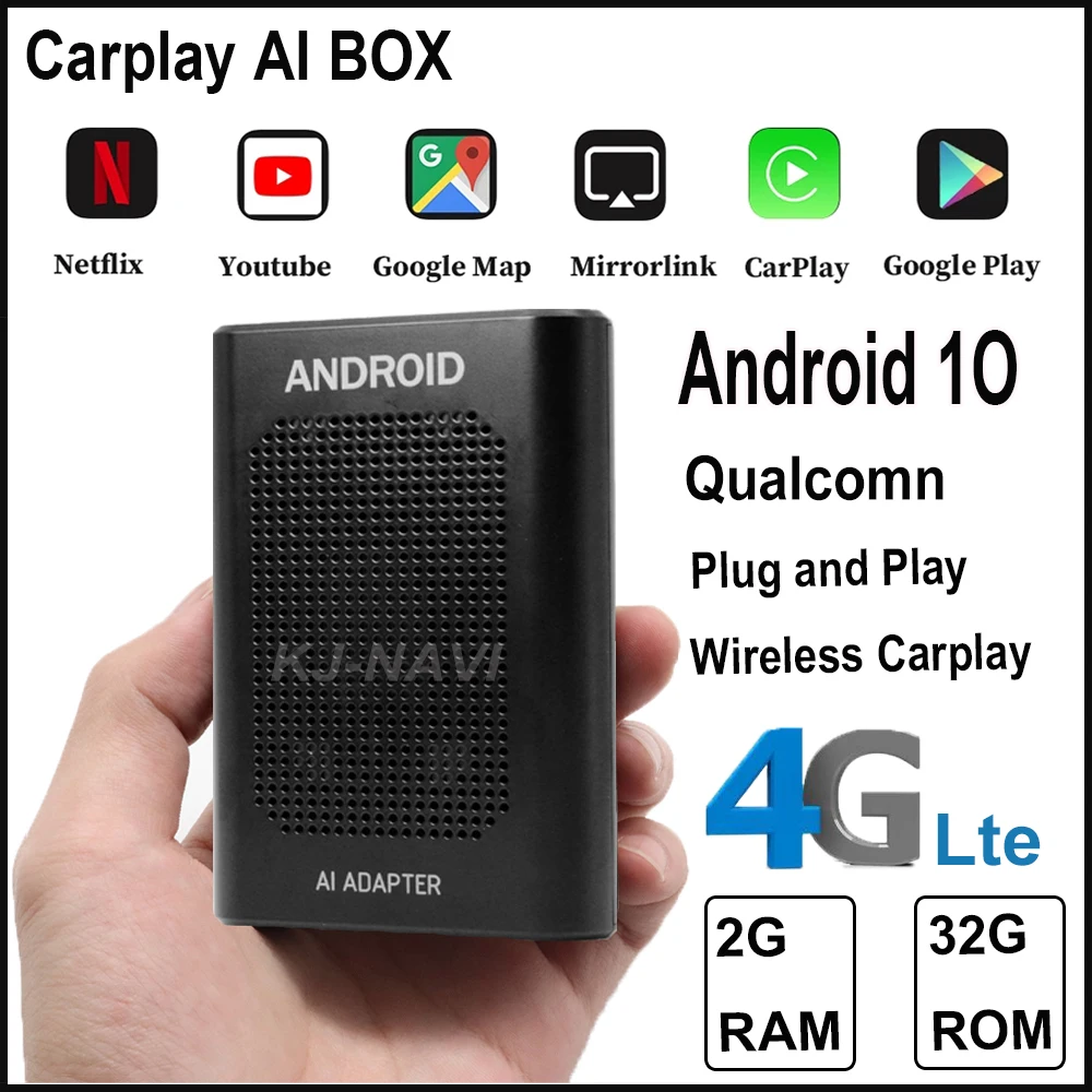 4G+64G Android Carplay Ai Box Usb Auto System For Audi Benz Car Multimedia Player Wireless Mirror Carplay Box Video
4G+64G Android Carplay Ai Box Usb Auto System For Audi Benz Car Multimedia Player Wireless Mirror Carplay Box Video