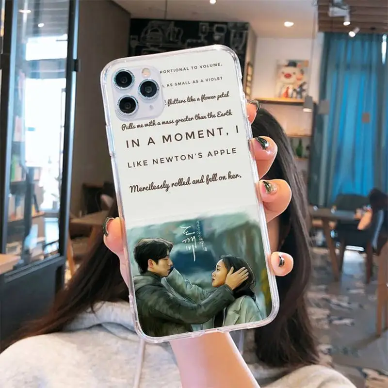 Goblin Korean Drama Phone Cases Transparent for iPhone 6 7 8 11 12 s mini pro X XS XR MAX Plus
Goblin Korean Drama Phone Cases Transparent for iPhone 6 7 8 11 12 s mini pro X XS XR MAX Plus