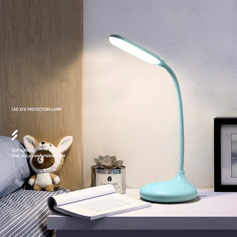 Nordic Simple LED Desk Lamp USB Charging Adjustable Brightness No Strobe Hose Reading Eye Protection USB Night Light
Nordic Simple LED Desk Lamp USB Charging Adjustable Brightness No Strobe Hose Reading Eye Protection USB Night Light