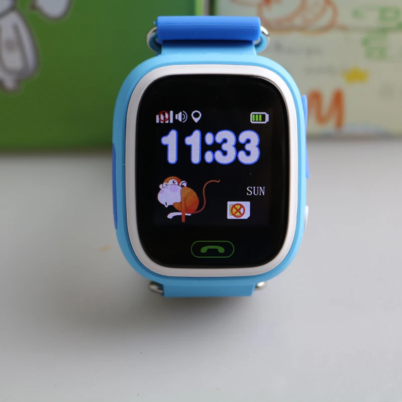 Q90 детские телефоны детям GPS Wifi Smart baby Watch SOS расположение Finder Locator Устройства