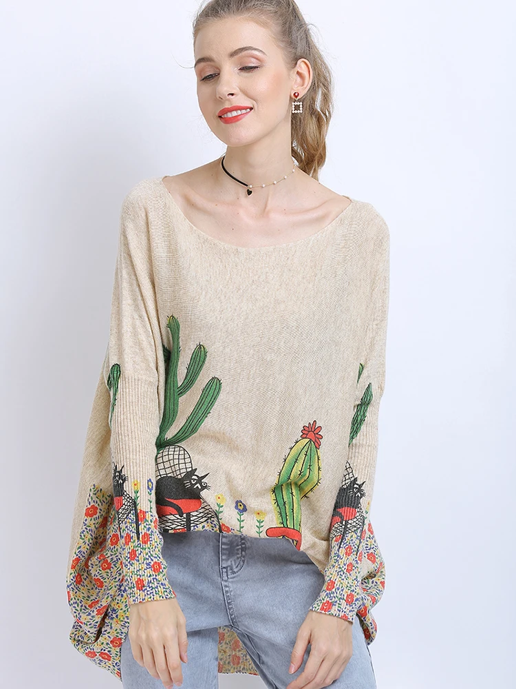 2020 Oversized Women's Knitwear Sweaters Print Women Wool Pullovers Dresses Autumn 2020 Women's Clothing Pull Femme Sueter Mujer
2020 Oversized Women's Knitwear Sweaters Print Women Wool Pullovers Dresses Autumn 2020 Women's Clothing Pull Femme Sueter Mujer