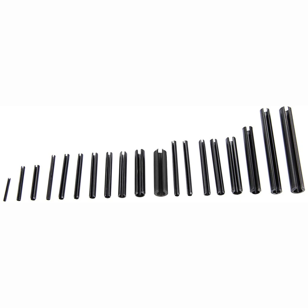 450Pcs Split Spring Roll Pins Cylindrical Elastic Open Positioning Pin Cylindrical Hollow Dowel Tension Roll pin Assortment Kit
450Pcs Split Spring Roll Pins Cylindrical Elastic Open Positioning Pin Cylindrical Hollow Dowel Tension Roll pin Assortment Kit