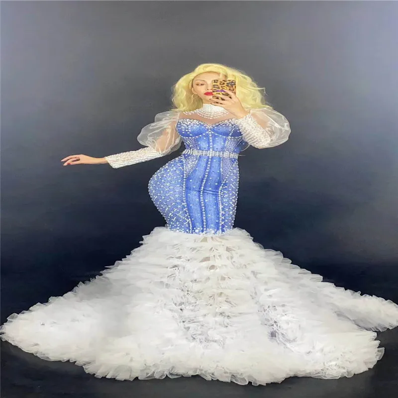 Q157 Tight Colorful Dancer Feathers Trailing Dress Party Pearl Elastic Stretched Slim Drilling Denim Chain Jeans Diamond Singer
Q157 Tight Colorful Dancer Feathers Trailing Dress Party Pearl Elastic Stretched Slim Drilling Denim Chain Jeans Diamond Singer