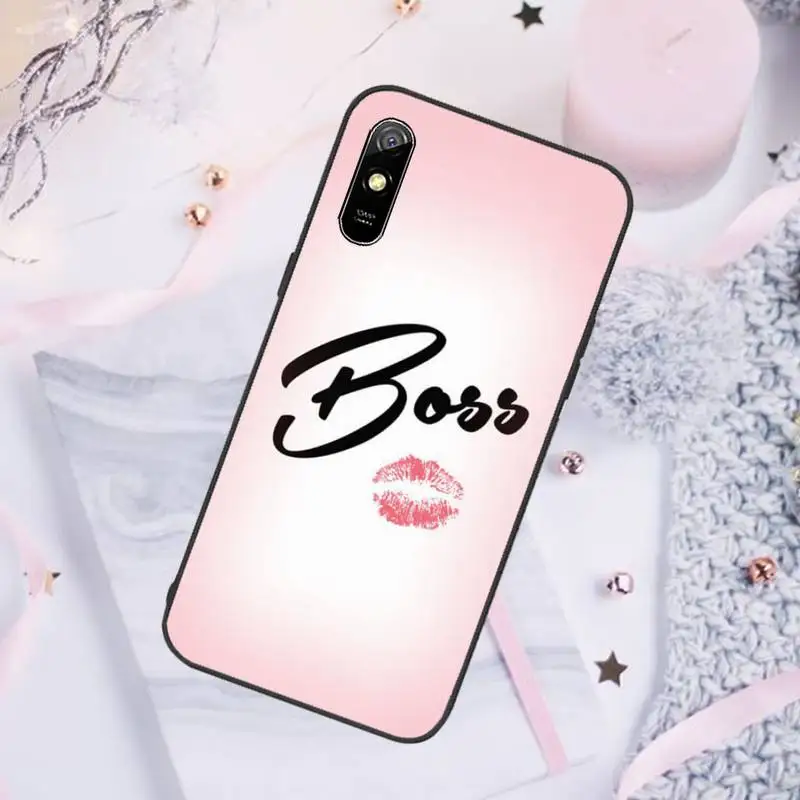 Girl Boss Pink Women power text slogan Phone Case For Xiaomi Redmi note 7 8 9 pro 8T 9A 9S Mi Note 10 Lite pro
Girl Boss Pink Women power text slogan Phone Case For Xiaomi Redmi note 7 8 9 pro 8T 9A 9S Mi Note 10 Lite pro