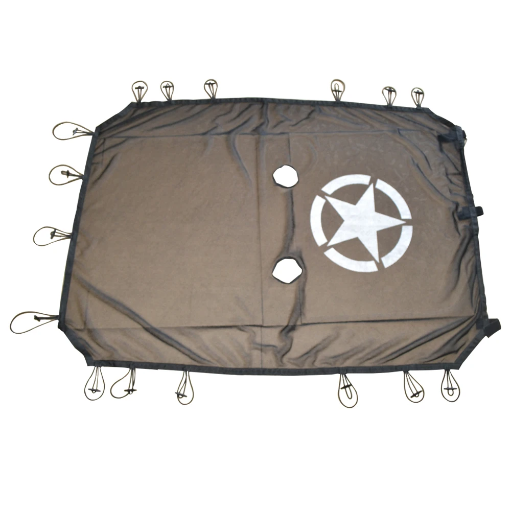 Заводская цена автомобильные аксессуары Shanghai Lantsun для Jeep Wrangler JK 07-17 J260 Star Shade Net