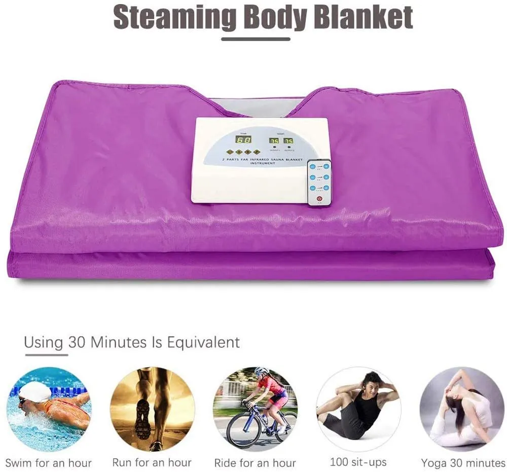 Fat burning Sauna Blanket for lose weight home spa detox teraphy Sauna Heating Blanket for home
Fat burning Sauna Blanket for lose weight home spa detox teraphy Sauna Heating Blanket for home