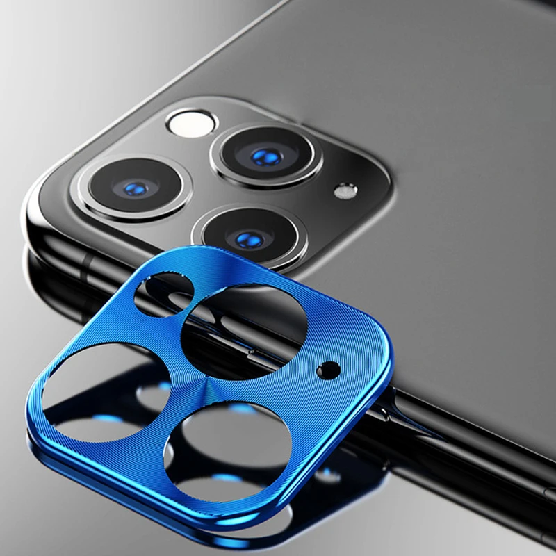 Металлический чехол для iPhone XR 11 Pro Max защита объектива камеры экрана бампер X XS MAX