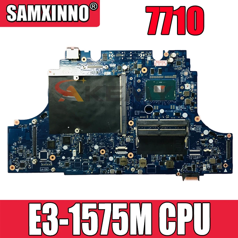 Оригинальная материнская плата для ноутбука DELL Precision 7710 SR2QV E3-1575M материнская плата AAPB0 LA-C551P CN-02Y51T 02Y51T протестированы
Оригинальная материнская плата для ноутбука DELL Precision 7710 SR2QV E3-1575M материнская плата AAPB0 LA-C551P CN-02Y51T 02Y51T протестированы