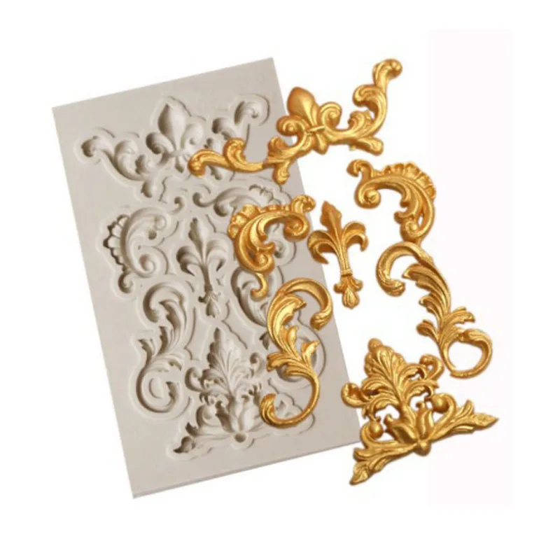 Retro European-style Pattern Silicone Mold DIY Chocolate Fondant Baking Mold Also Make Crafts Accessories Kitchen Baking Mould
Retro European-style Pattern Silicone Mold DIY Chocolate Fondant Baking Mold Also Make Crafts Accessories Kitchen Baking Mould