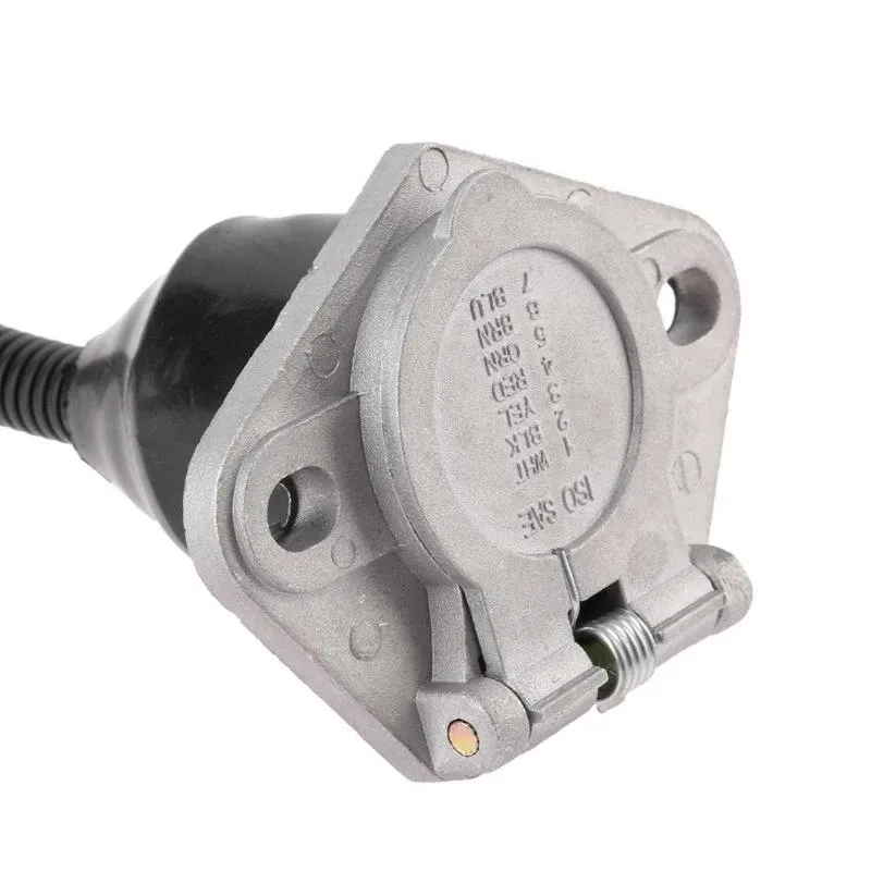 7 RV Blade To 7 Way Pin Type Adapter Plug Connector For Trailer RV Boat 47595 For Commercial Vehicle / Semi-trailer / Trailer
7 RV Blade To 7 Way Pin Type Adapter Plug Connector For Trailer RV Boat 47595 For Commercial Vehicle / Semi-trailer / Trailer