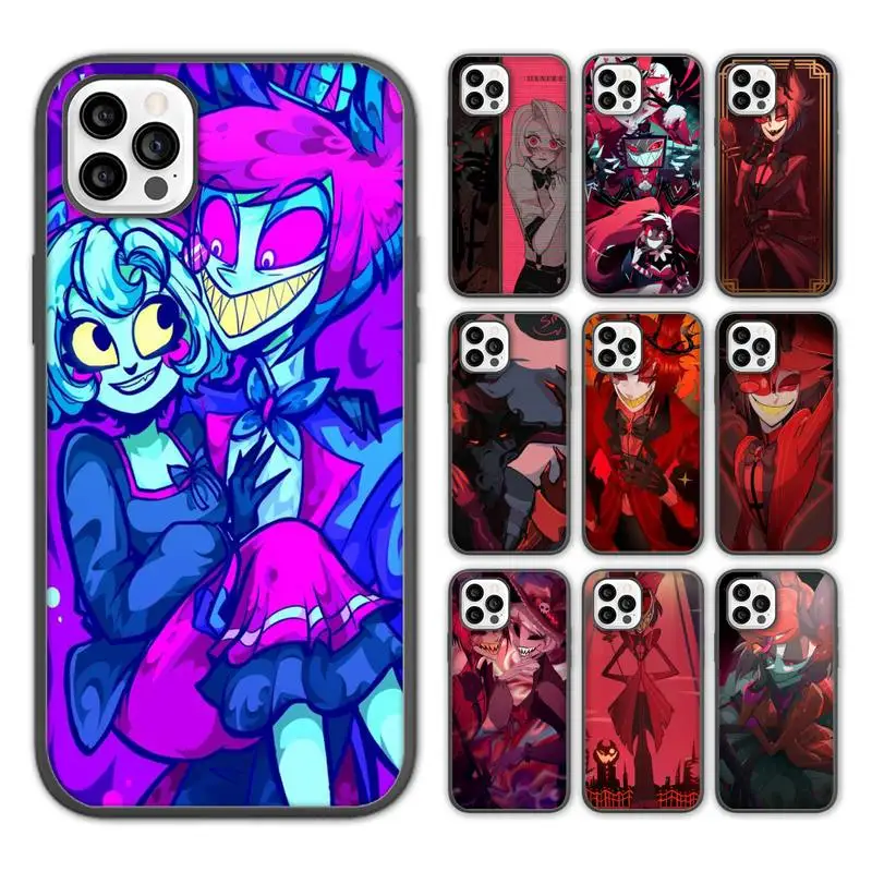 HIMONBEN Hazbin Hotels Alastor Phone Case For iPhone 13 12 11 pro max mini x xs xr 7 8 5 se plus soft Cover Fundas
HIMONBEN Hazbin Hotels Alastor Phone Case For iPhone 13 12 11 pro max mini x xs xr 7 8 5 se plus soft Cover Fundas