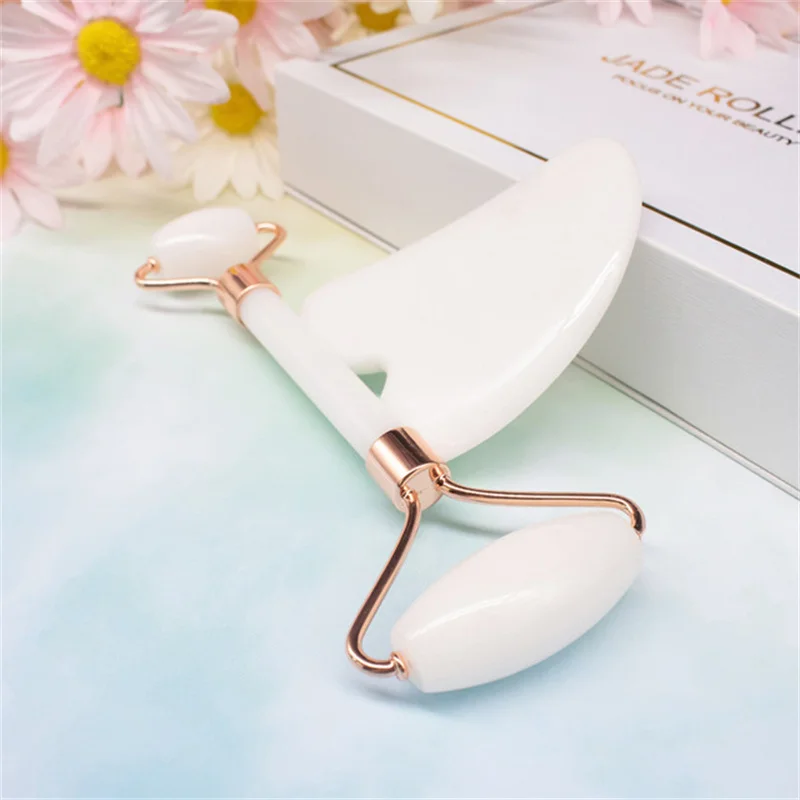 1 Natural Facial Massager Roller Jade Face Guache Scraper Neck Body Relaxation Slimming Gua Sha Board Beauty Thin Lift Skin Care
1 Natural Facial Massager Roller Jade Face Guache Scraper Neck Body Relaxation Slimming Gua Sha Board Beauty Thin Lift Skin Care