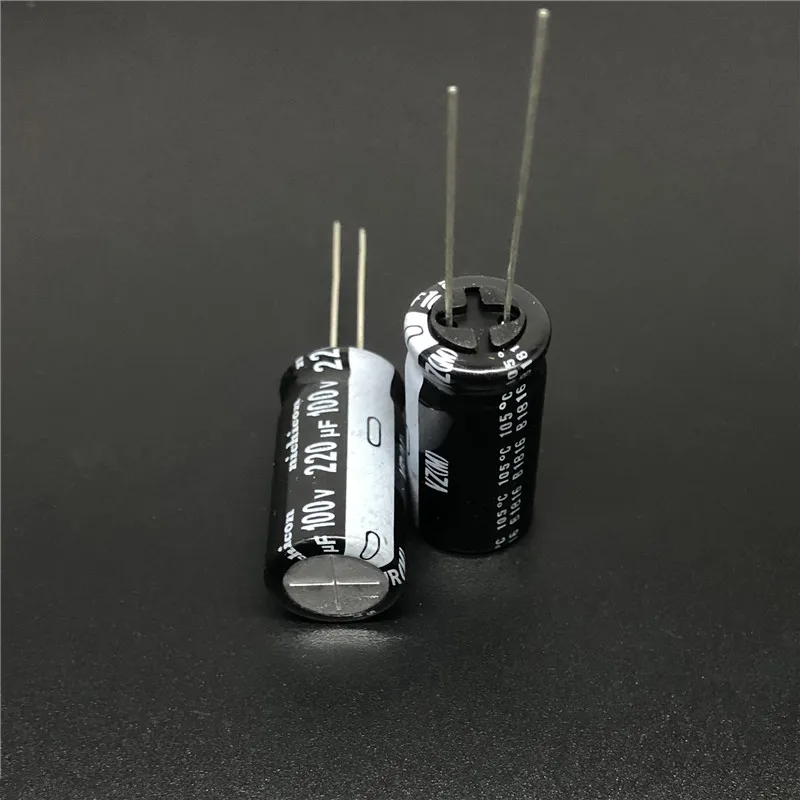 5pcs/50pcs 220uF 100V NICHICON VZ Series 12.5x25mm 100V220uF Wide Temperature Range Aluminum Electrolytic Capacitor
5pcs/50pcs 220uF 100V NICHICON VZ Series 12.5x25mm 100V220uF Wide Temperature Range Aluminum Electrolytic Capacitor