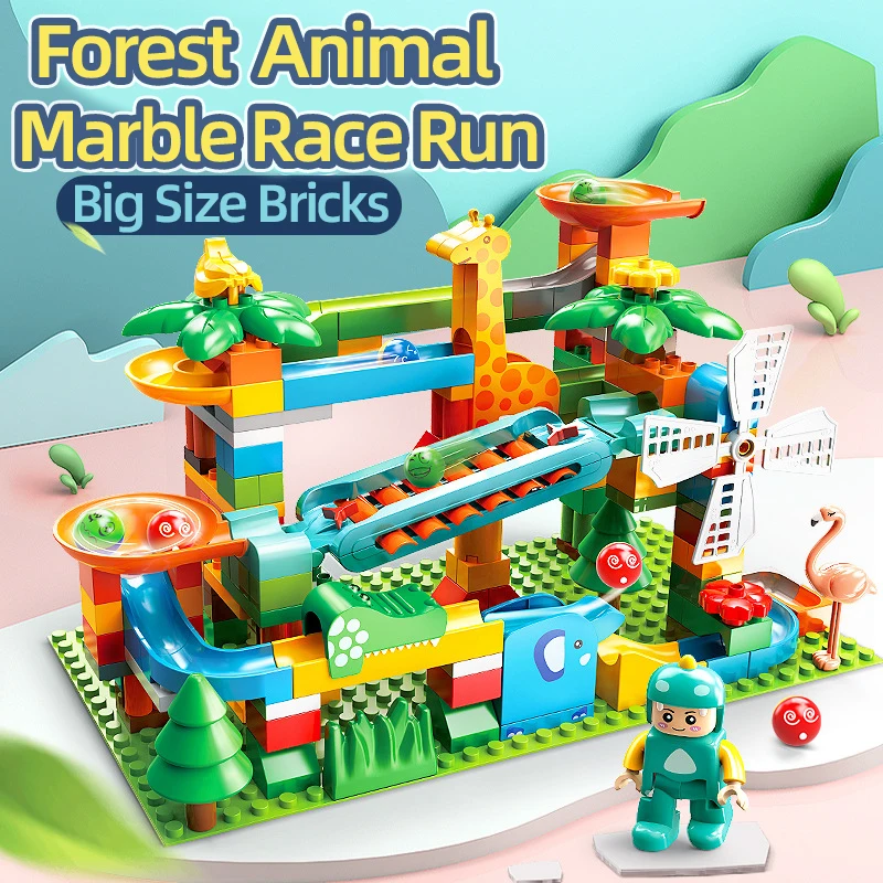 Детский конструктор «гоночная трасса», циклы «сделай сам», фигурки животных, подарки, большие размеры, игрушки для детей, модель раздвижног... 
Детский конструктор «гоночная трасса», циклы «сделай сам», фигурки животных, подарки, большие размеры, игрушки для детей, модель раздвижног...