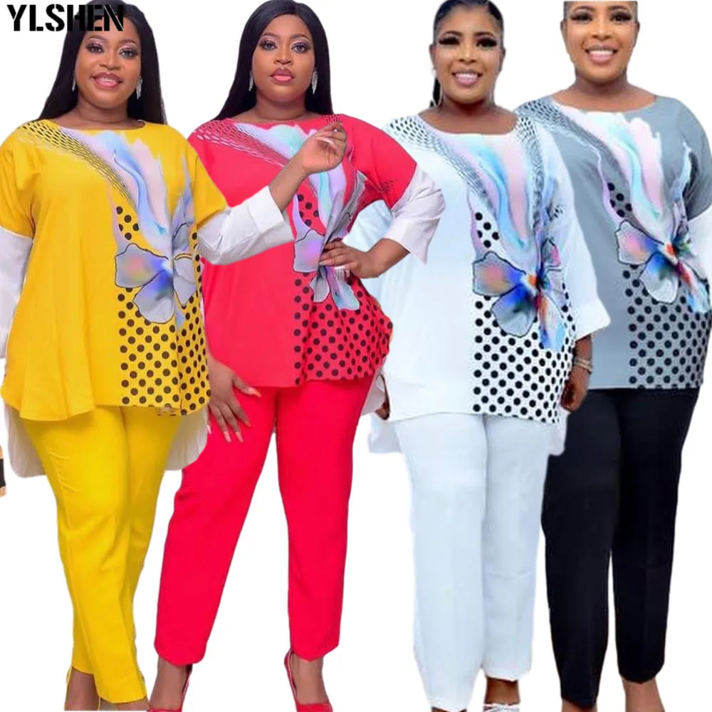 Two Piece Set Women African Clothes Jogging Femme Tracksuit Print Dresses 2 Piece Sets Womens Outfits Plus Size Africa Clothing
Two Piece Set Women African Clothes Jogging Femme Tracksuit Print Dresses 2 Piece Sets Womens Outfits Plus Size Africa Clothing