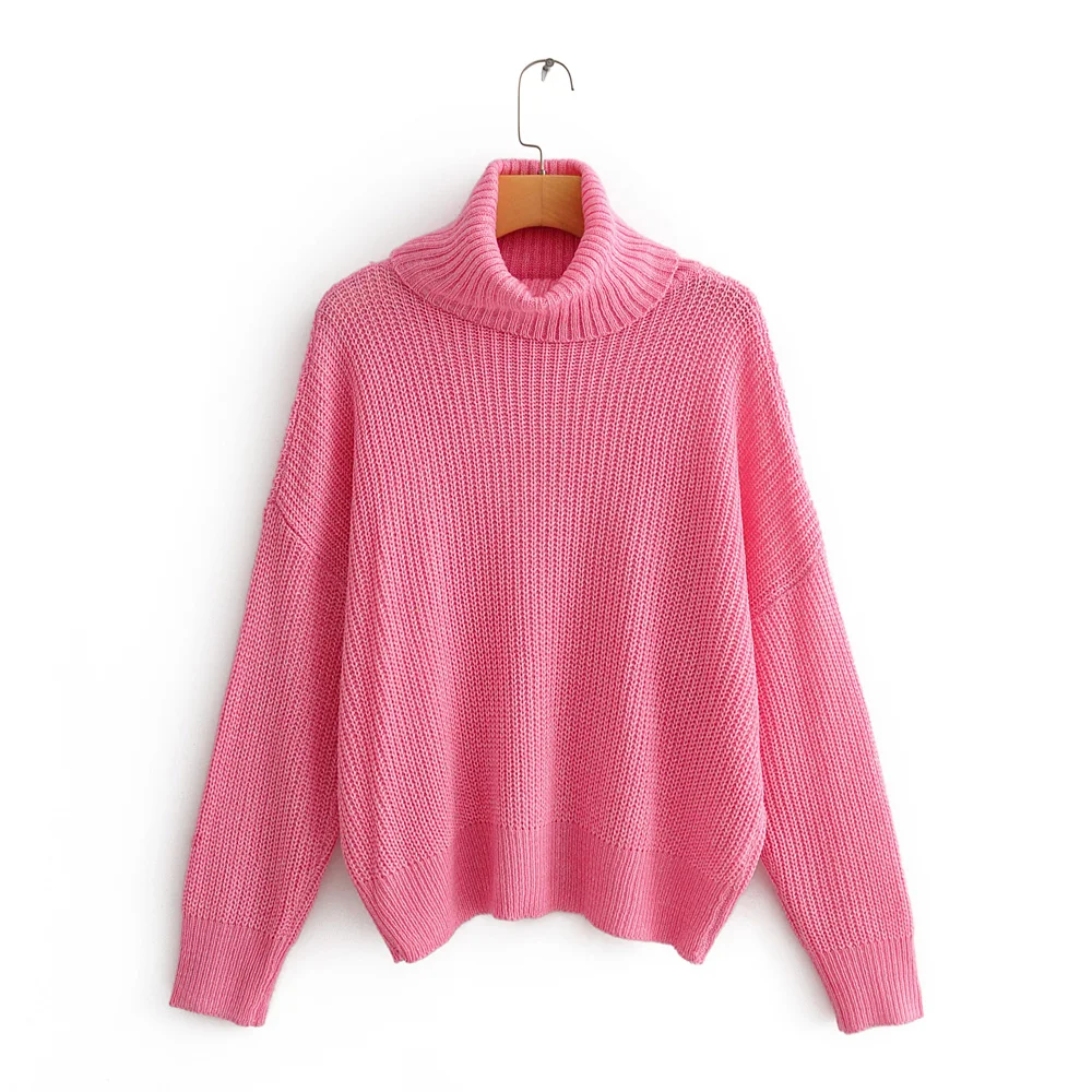 Stylish Sweet Women Loose Turtleneck Sweater Fashion Oversize Knitwear for Girls Outwear Casual Female Jumpers
Stylish Sweet Women Loose Turtleneck Sweater Fashion Oversize Knitwear for Girls Outwear Casual Female Jumpers