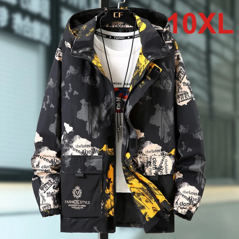 Oversize Jacket Big Sizes 10XL Windbreaker Men's Plus Size Jackets Coats Camo 2020 Autumn Fashion Camouflage Tops Male HX505
Oversize Jacket Big Sizes 10XL Windbreaker Men's Plus Size Jackets Coats Camo 2020 Autumn Fashion Camouflage Tops Male HX505