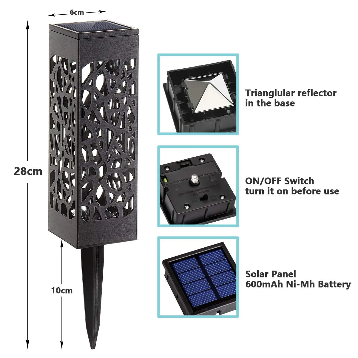 Solar Garden Lights, Outdoor Lights, Waterproof Lighting Decorative Lights Led Lights Waterproof Li-Battery Sunlight Garden
Solar Garden Lights, Outdoor Lights, Waterproof Lighting Decorative Lights Led Lights Waterproof Li-Battery Sunlight Garden