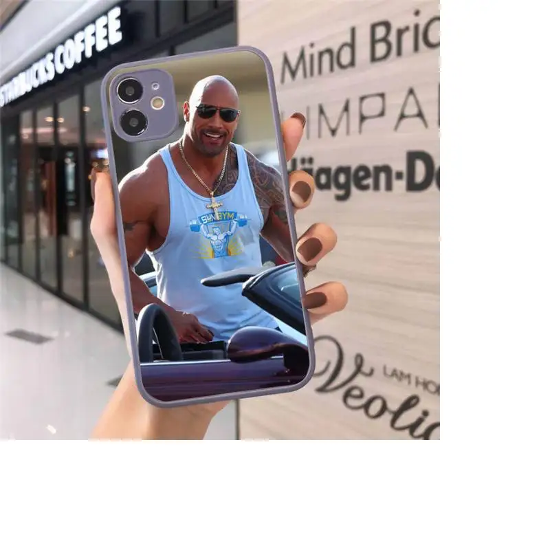 Actor The Rock Dwayne Johnson Phone Case Matte Transparent for iPhone 7 8 11 12 s mini pro X XS XR MAX Plus cover funda
Actor The Rock Dwayne Johnson Phone Case Matte Transparent for iPhone 7 8 11 12 s mini pro X XS XR MAX Plus cover funda