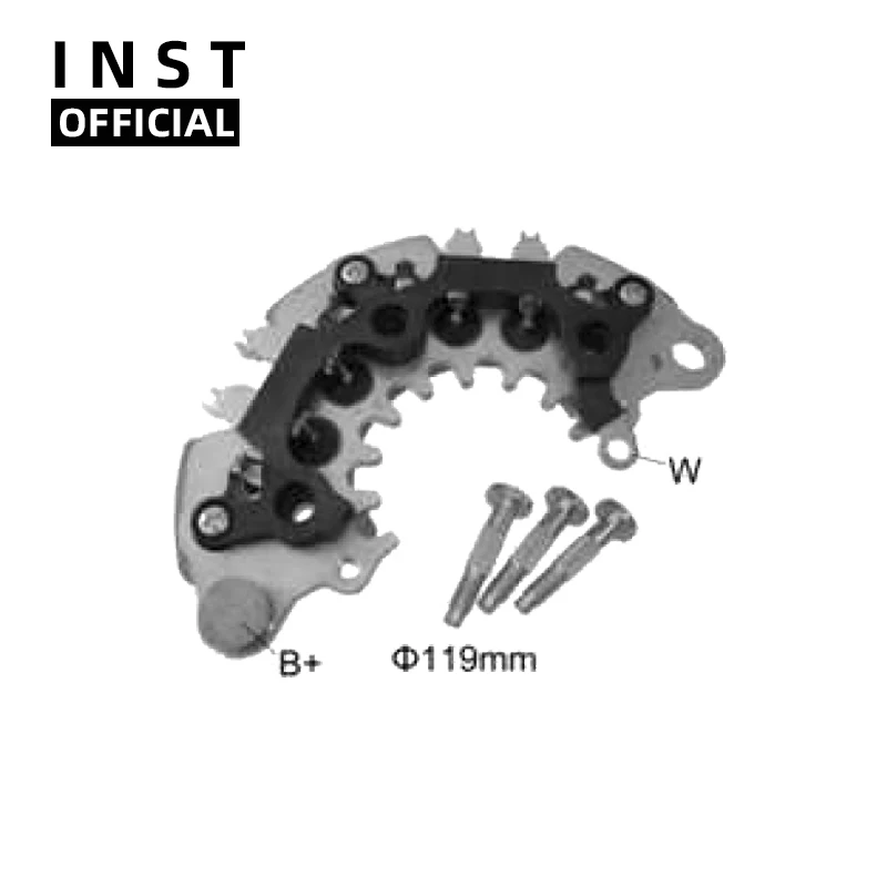 ALTERNATOR GENERATORS RECTIFIER BRIDGE FOR HR770 LR1110709B LR1110707G LR1110710F 231000L701 RH-77 234027 2323031U06
ALTERNATOR GENERATORS RECTIFIER BRIDGE FOR HR770 LR1110709B LR1110707G LR1110710F 231000L701 RH-77 234027 2323031U06