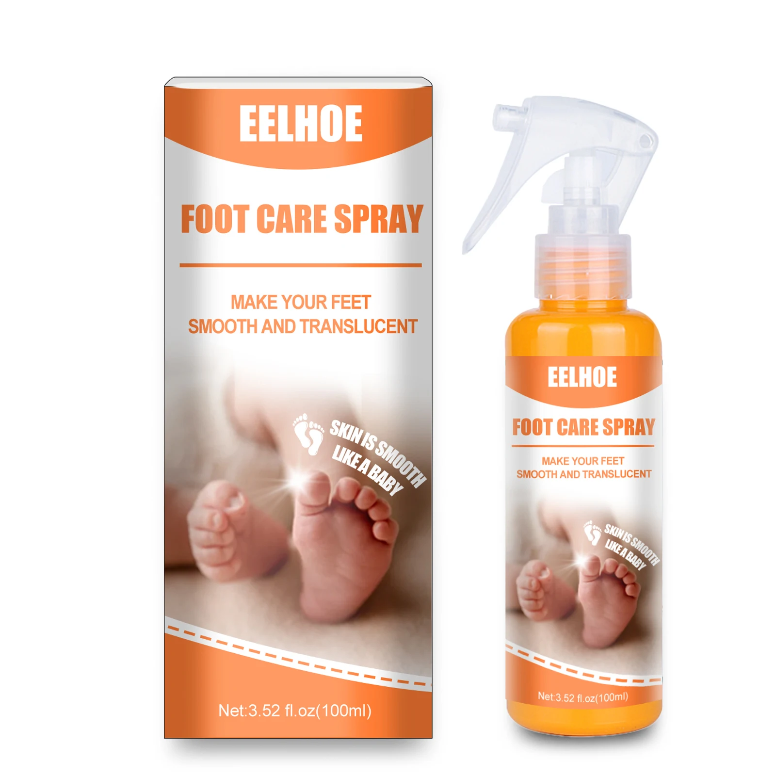 30ml/ 100ml Foot Care Spray Moisturizing Foot Repair Natural Anti-peeling Foot Spray For All Skin Type Foot Care Tool EK-New
30ml/ 100ml Foot Care Spray Moisturizing Foot Repair Natural Anti-peeling Foot Spray For All Skin Type Foot Care Tool EK-New