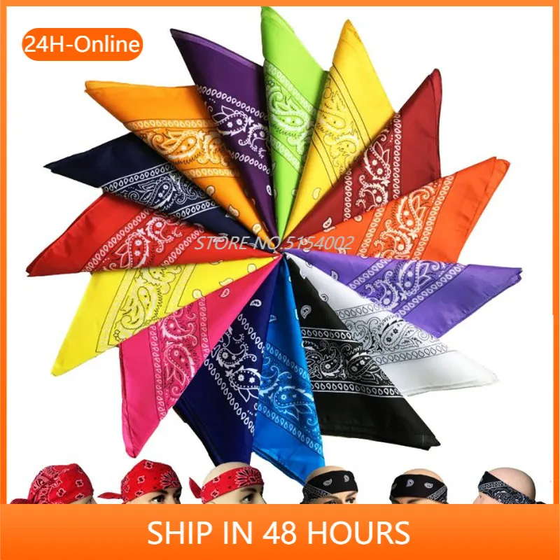 Fashion Hip Hop 100% Cotton Bandana Square Scarf Wrist Hairwrap Black Red Paisley Headband Hot Printed For Women/Men/Boys/Girls
Fashion Hip Hop 100% Cotton Bandana Square Scarf Wrist Hairwrap Black Red Paisley Headband Hot Printed For Women/Men/Boys/Girls