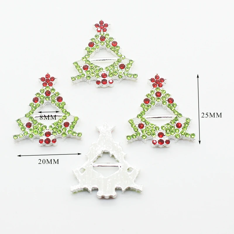 5PcsNew ChristmasTree Metal Buckles Rhinestones Decoration AccessoriesdiyUsed for hat Ribbon Handwork Clothing flowers
5PcsNew ChristmasTree Metal Buckles Rhinestones Decoration AccessoriesdiyUsed for hat Ribbon Handwork Clothing flowers