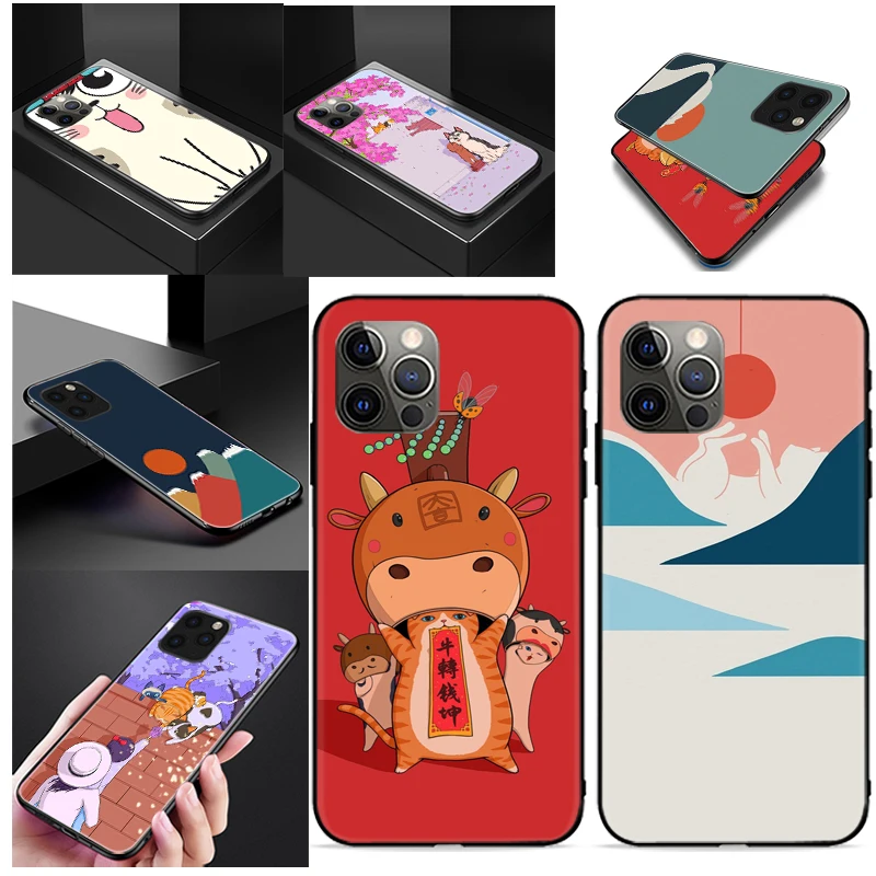 Stream Lines Cat Mountain Sunset Cow Red Cat Phone Case For iPhone 7 8 Plus 6 6S 12 Pro MAX Skeleton Couple Coque Carcasa Cases
Stream Lines Cat Mountain Sunset Cow Red Cat Phone Case For iPhone 7 8 Plus 6 6S 12 Pro MAX Skeleton Couple Coque Carcasa Cases