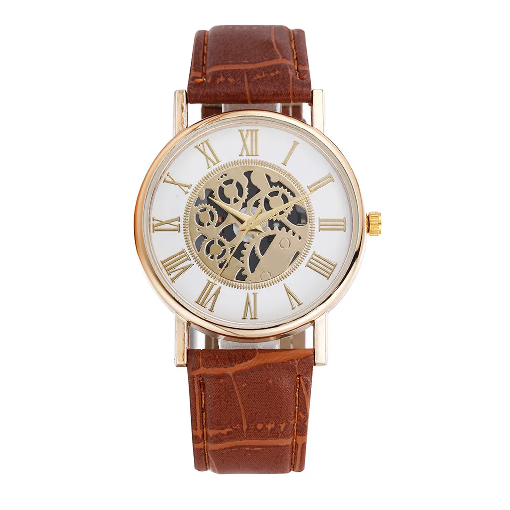 Fashion Men's Watch Luxury Business Hollow Rose Gold Dial Men Quartz Wrist Watch Casual Male Watches Clock Relogio Masculino /d
Fashion Men's Watch Luxury Business Hollow Rose Gold Dial Men Quartz Wrist Watch Casual Male Watches Clock Relogio Masculino /d