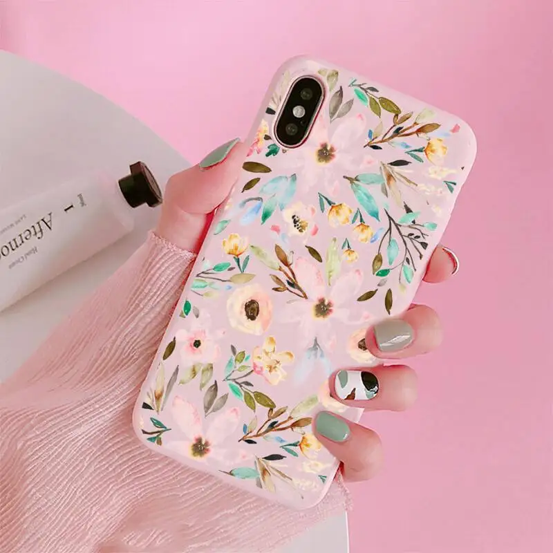 Flower Romantic retro pattern Phone Case Candy Color for iPhone 6 7 8 11 12 s mini pro X XS XR MAX Plus
Flower Romantic retro pattern Phone Case Candy Color for iPhone 6 7 8 11 12 s mini pro X XS XR MAX Plus