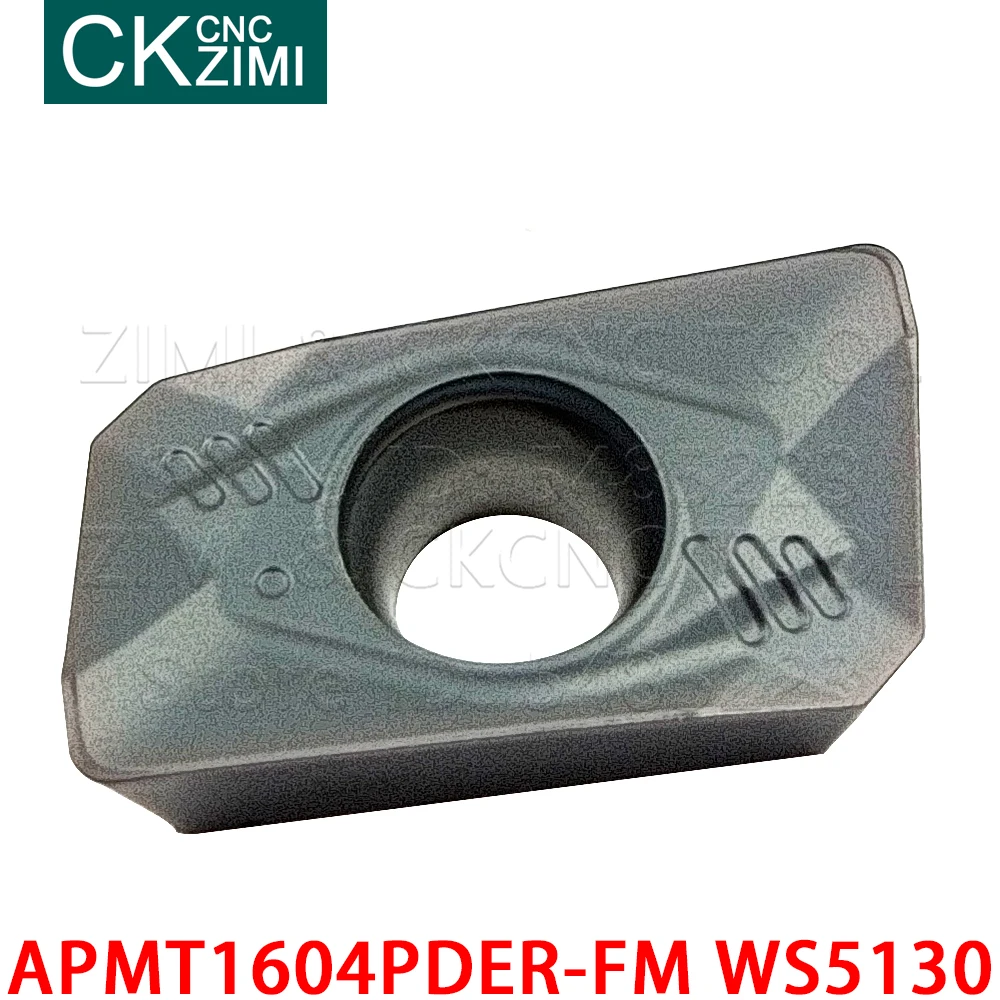 APMT1604PDER-FM WS5130 APMT 1604 PDER фм твердосплавные вставки фрезерный вставляет инструменты