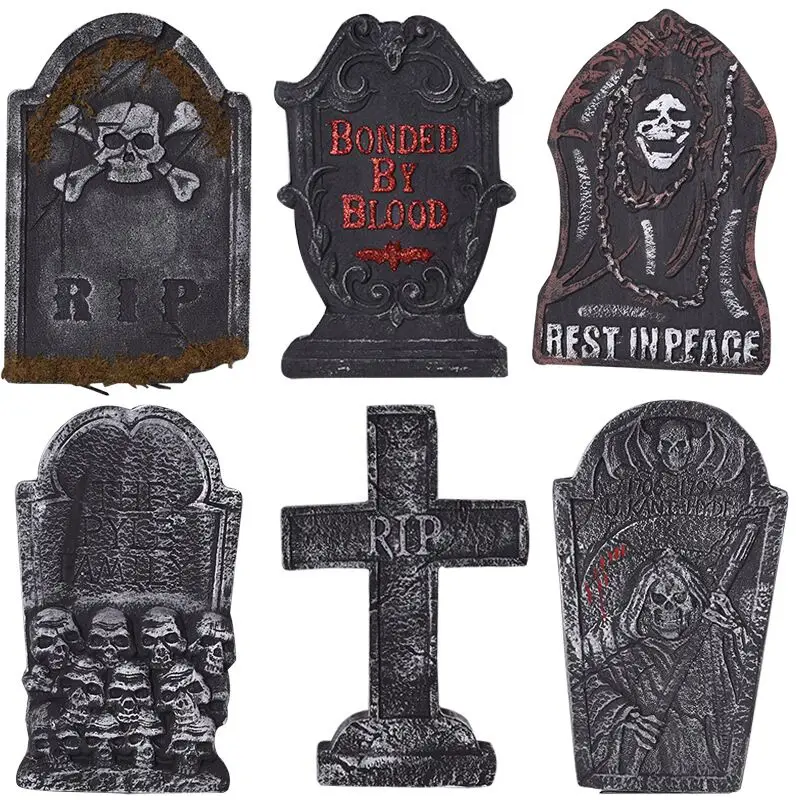 Yard Sign Outdoor Lawn Decorations - Fake foam Tombstones - Halloween Yard Decoration
Yard Sign Outdoor Lawn Decorations - Fake foam Tombstones - Halloween Yard Decoration