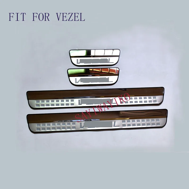 Auto Part Fit For Honda HRV HR-V Vezel 2014 2015 2016 Stainless Steel Scuff Plate Door Sill Guards Thresholds Cover Trims 4Pcs
Auto Part Fit For Honda HRV HR-V Vezel 2014 2015 2016 Stainless Steel Scuff Plate Door Sill Guards Thresholds Cover Trims 4Pcs