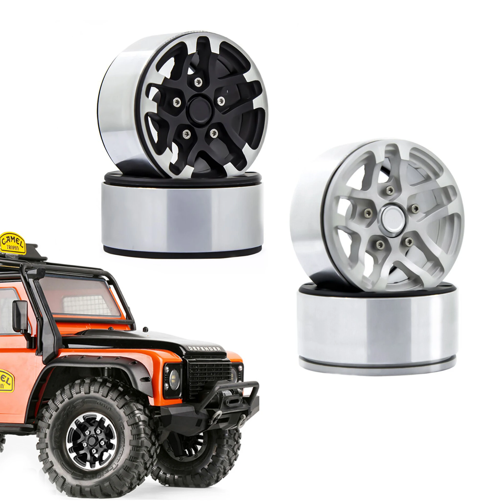 RC Car Rock Crawler металлический обод колеса 1,9 дюйма 1,9 "Beadlock для 1/10 Axial Scx10 90046 Tamiya CC01 D90 D110 VS4 Tf2 Traxxas Trx-4
RC Car Rock Crawler металлический обод колеса 1,9 дюйма 1,9 "Beadlock для 1/10 Axial Scx10 90046 Tamiya CC01 D90 D110 VS4 Tf2 Traxxas Trx-4