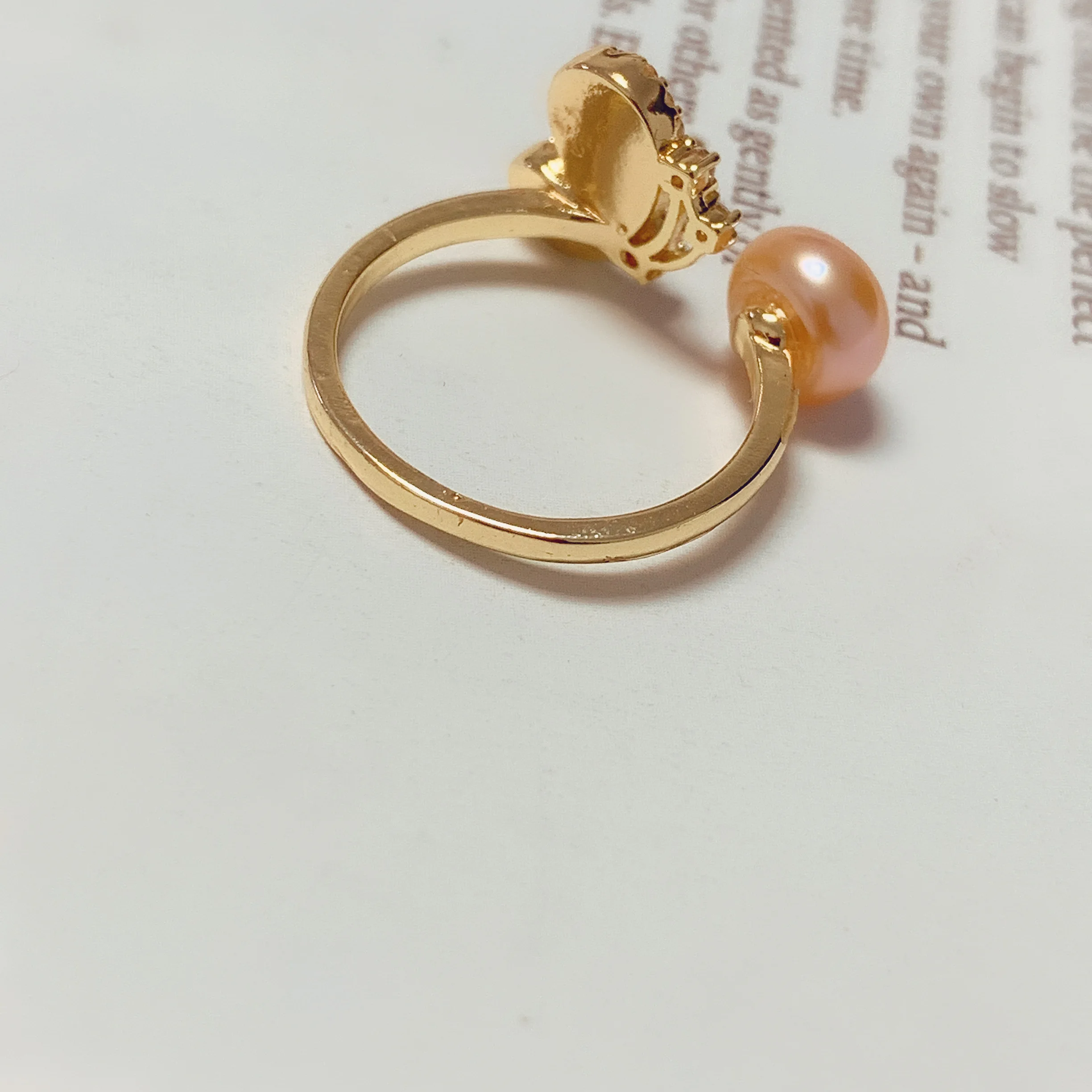 Natural freshwater pearl ring for women 2021 new bow zircon opening ring fashion jewelry engagement party wearing elegant decora
Natural freshwater pearl ring for women 2021 new bow zircon opening ring fashion jewelry engagement party wearing elegant decora