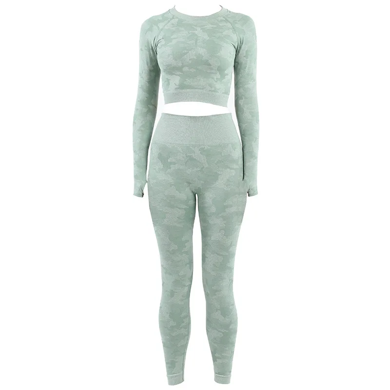 Mindstream Womens Workout Clothing Camouflage Yoga Suit Fitness Set Sportswear Fitness Yoga Set Active Wear Breathable Gym Sets
Mindstream Womens Workout Clothing Camouflage Yoga Suit Fitness Set Sportswear Fitness Yoga Set Active Wear Breathable Gym Sets