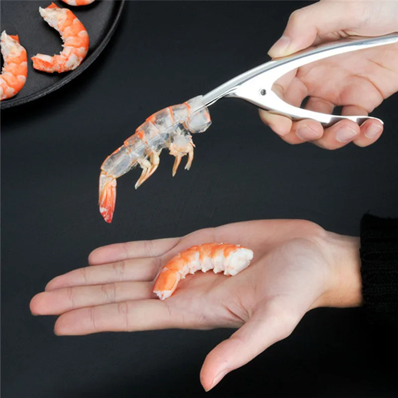 Portable Shrimp Peeling Stainless Steel Lobster Practical Shell Remover Device Kitchen Appliances Supplies Seafood Knife Tools
Portable Shrimp Peeling Stainless Steel Lobster Practical Shell Remover Device Kitchen Appliances Supplies Seafood Knife Tools